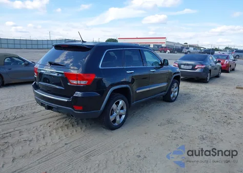 2012 Jeep Grand Cherokee Overland from USA, damaged, VIN 1C4RJFCT4CC191843